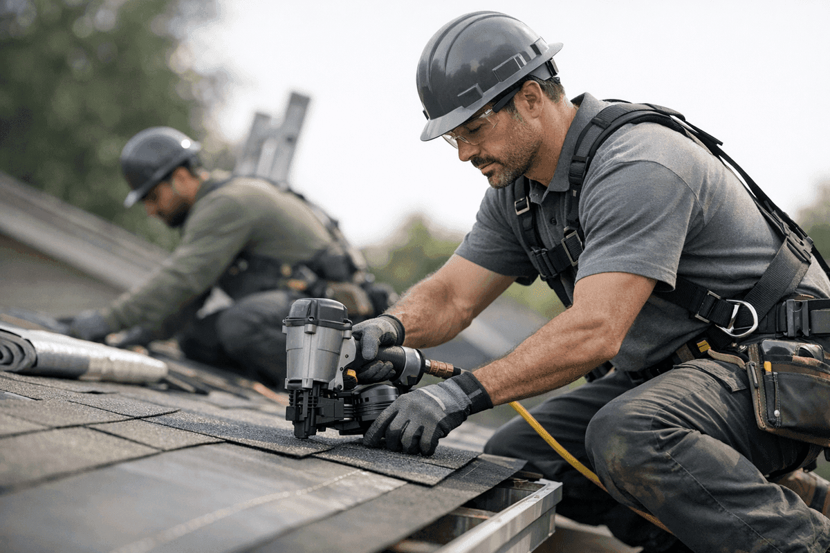 Cap Services service by Glenmore Roofing