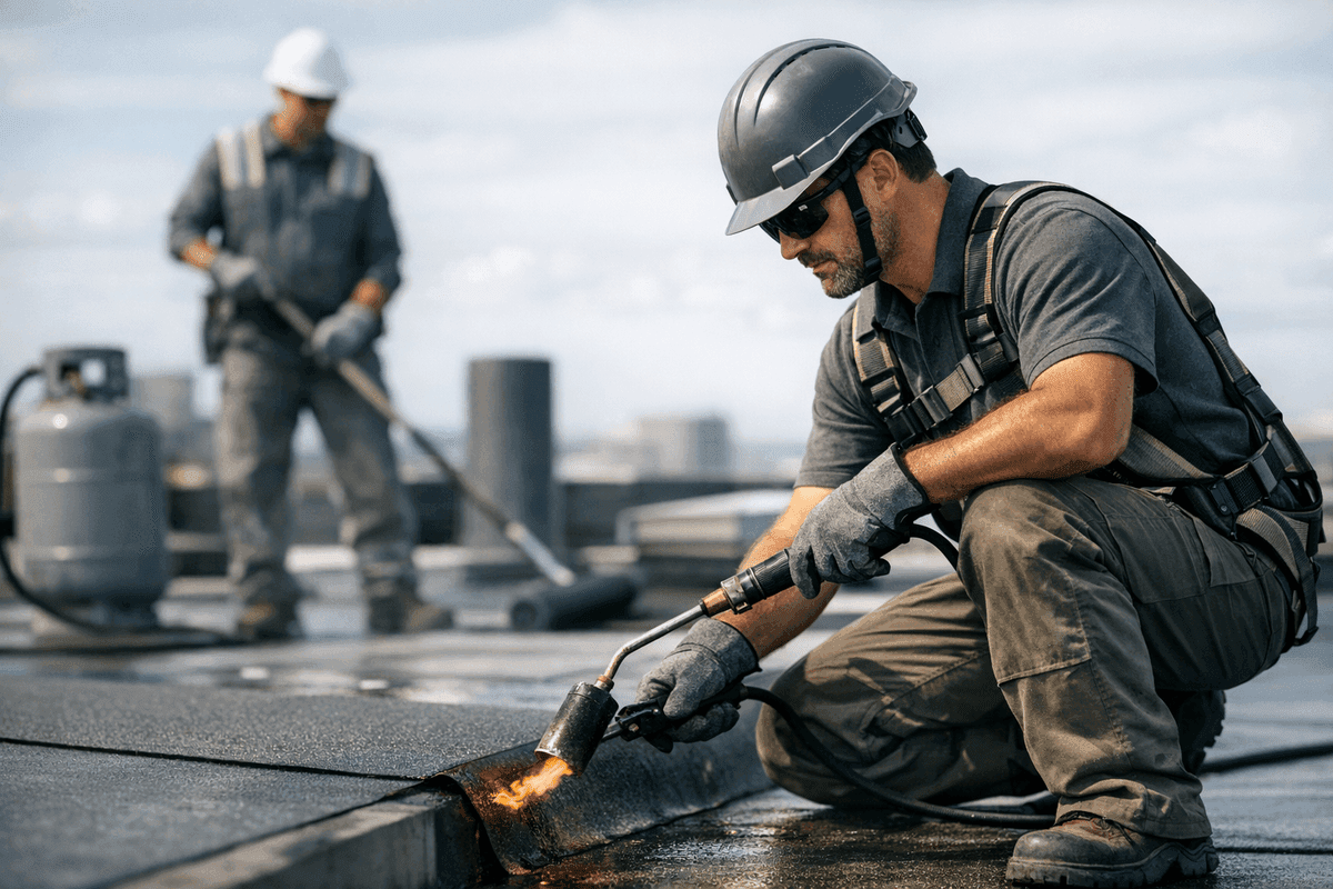Commercial Roofing service by Glenmore Roofing