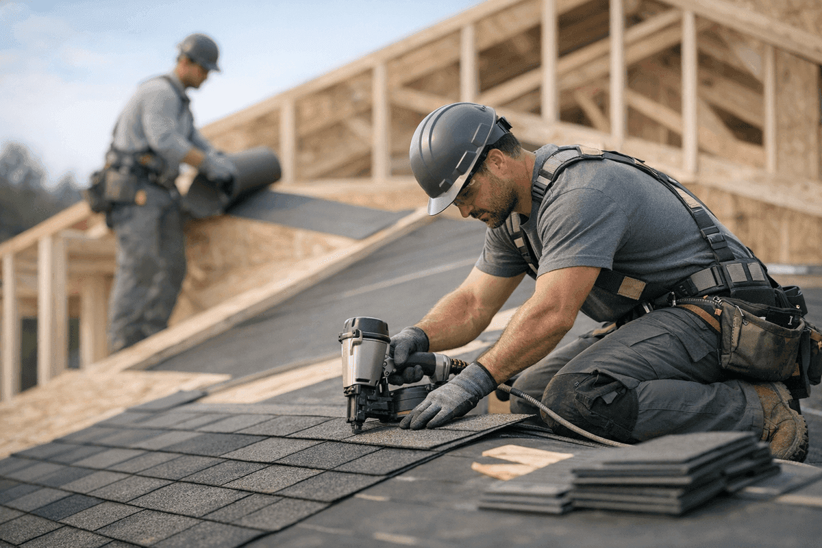 New Construction service by Glenmore Roofing