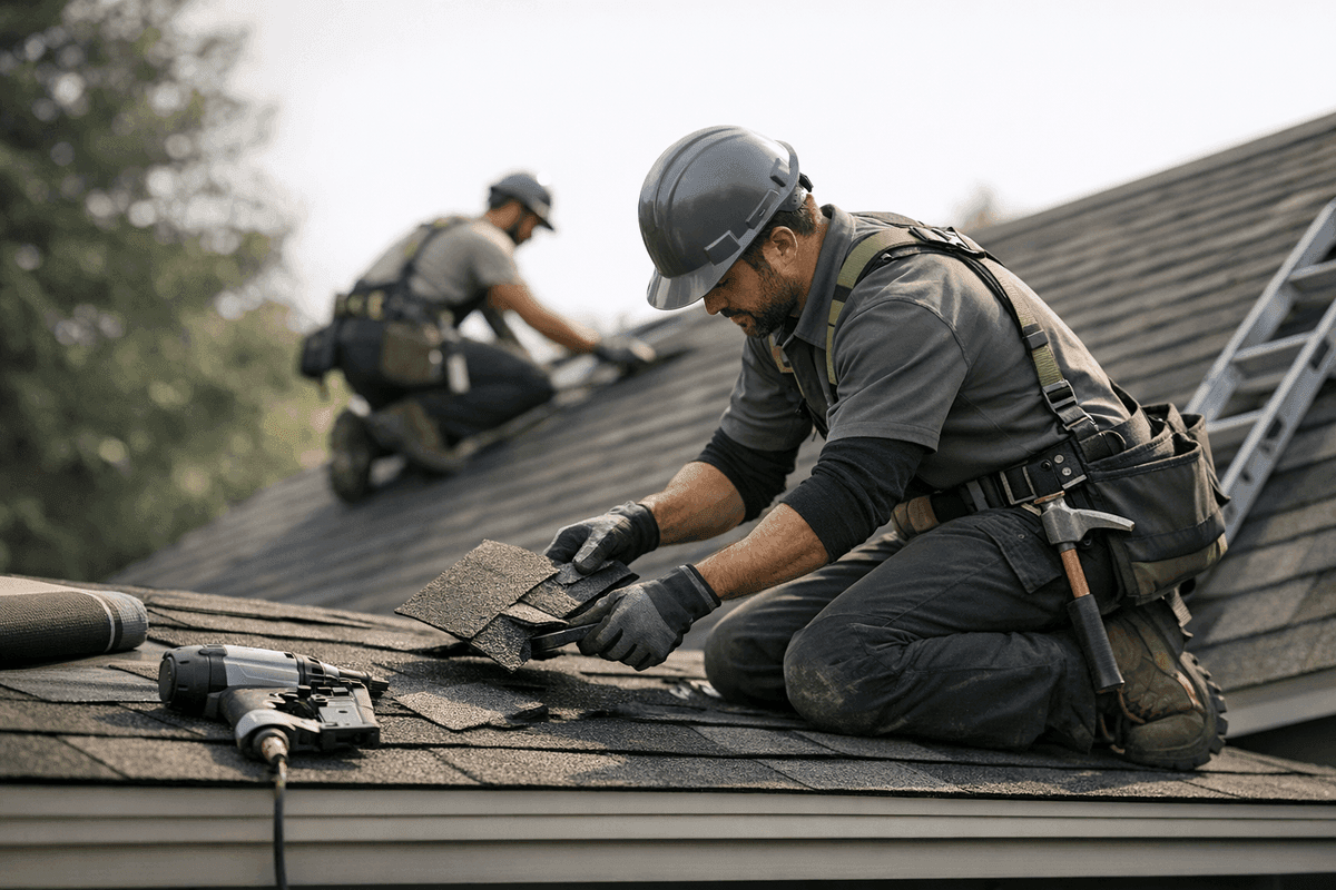 Roof Repair service by Glenmore Roofing