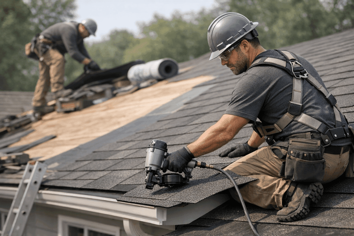 Roof Replacement service by Glenmore Roofing