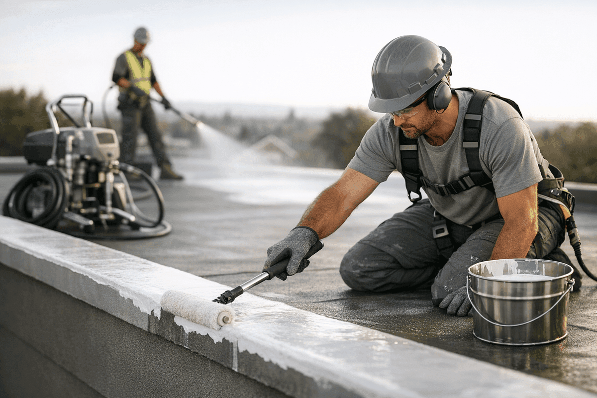 Sealants and Coatings service by Glenmore Roofing